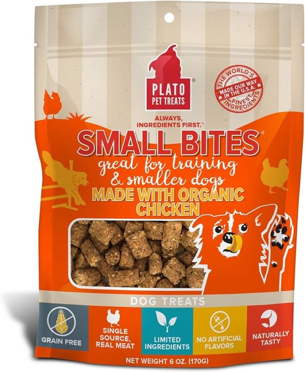 PLATO Small Bites Dog Treats